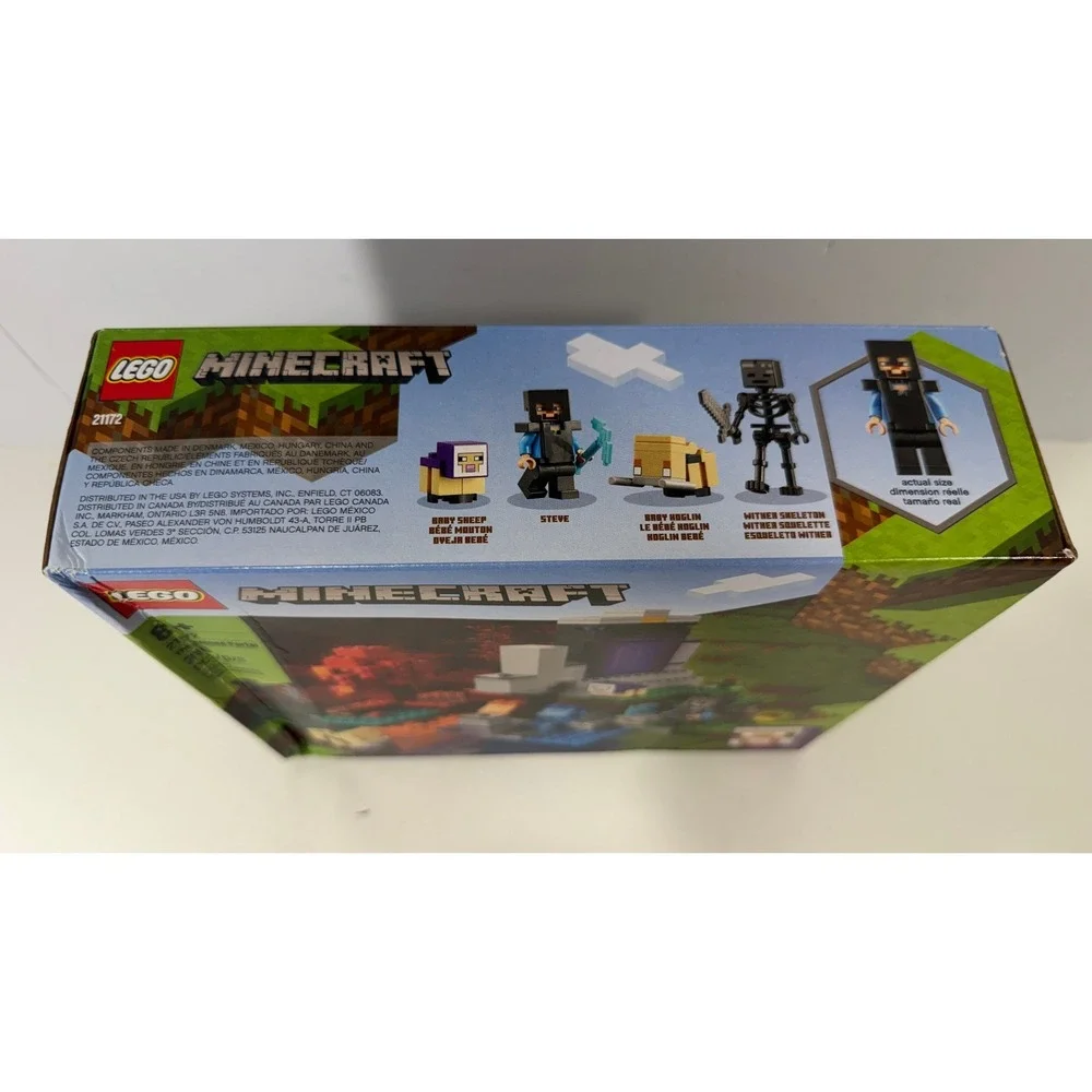 LEGO Minecraft The Ruined Portal 21172 Building Set 316 Pieces Steve Wither NEW